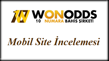 Wonodds Mobil Site İncelemesi